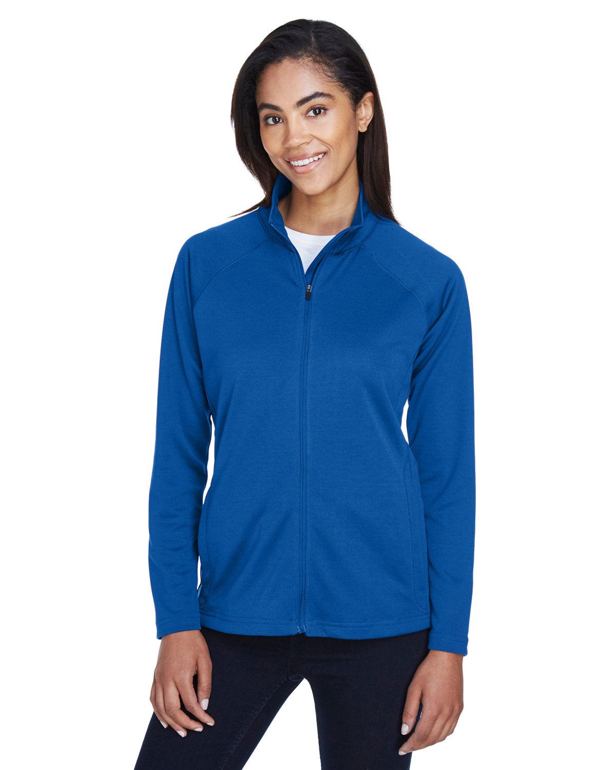 DEVON AND JONES Ladies' Stretch Tech-Shell® Compass Full-Zip