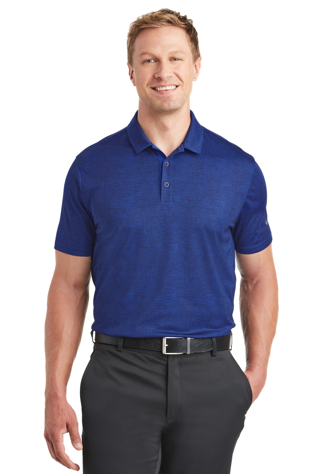 Nike Golf Men's Dri-FIT Crosshatch Polo Shirt