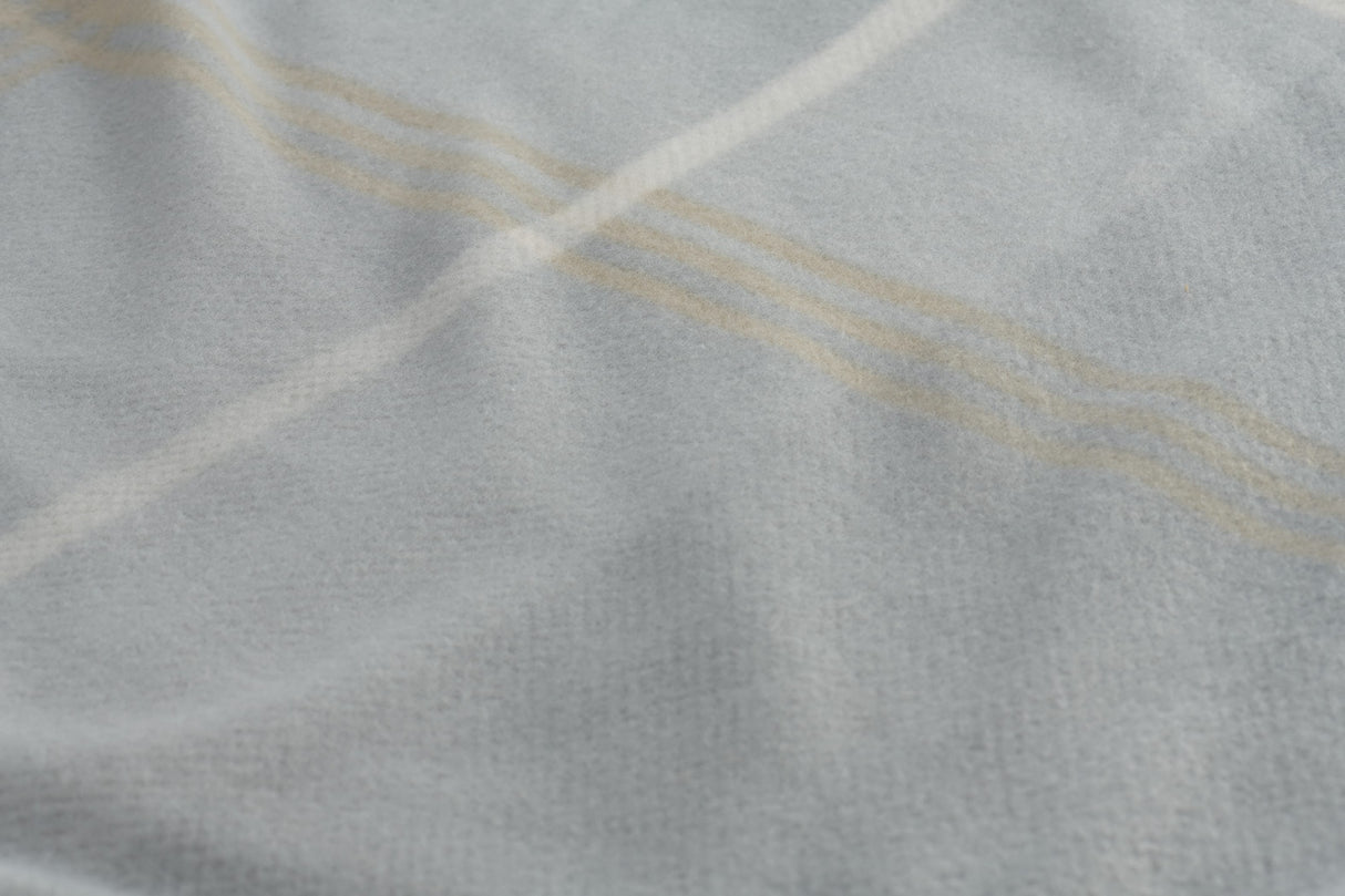 Plaid Fleece Sherpa Blanket