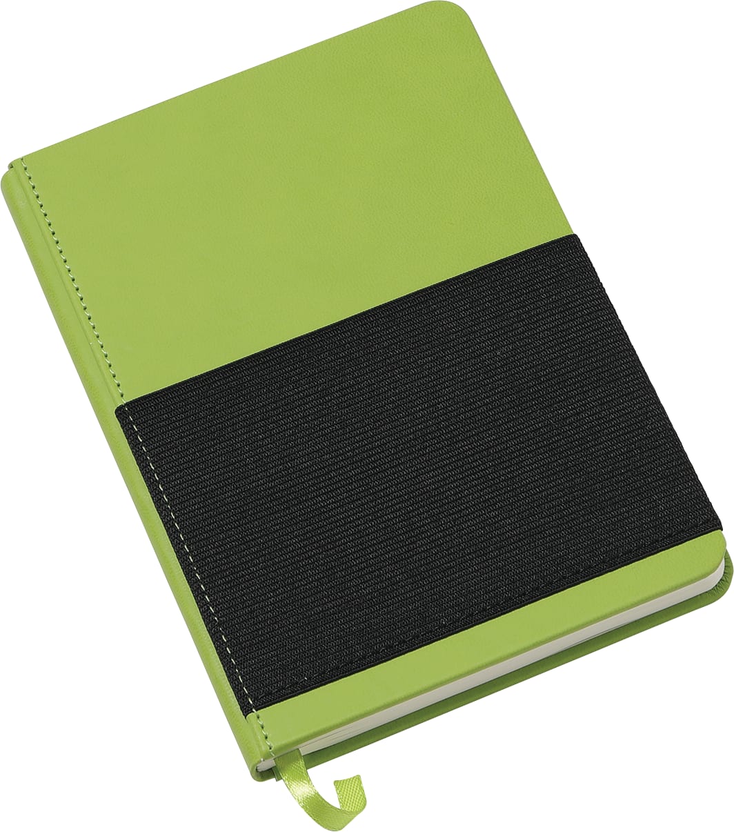 5" x 7" FSC® Mix Elastic Phone Pocket Notebook