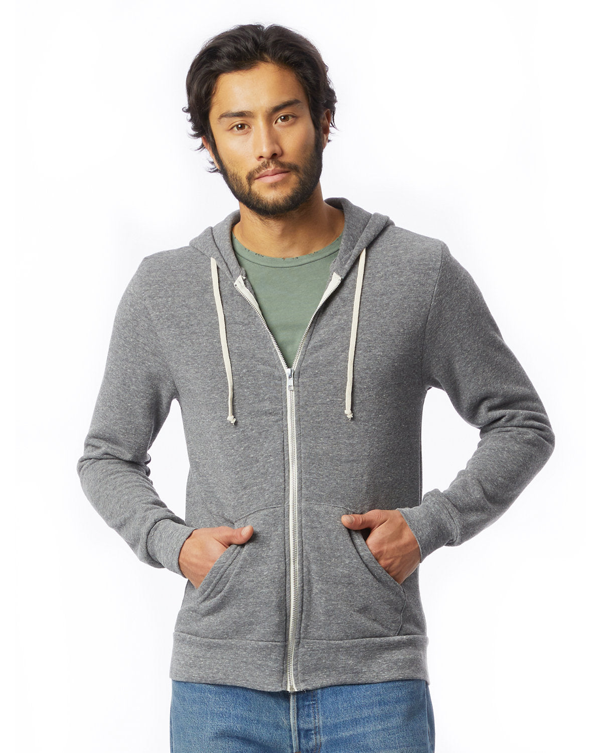Alternative Unisex Rocky Eco-Fleece Zip Hoodie