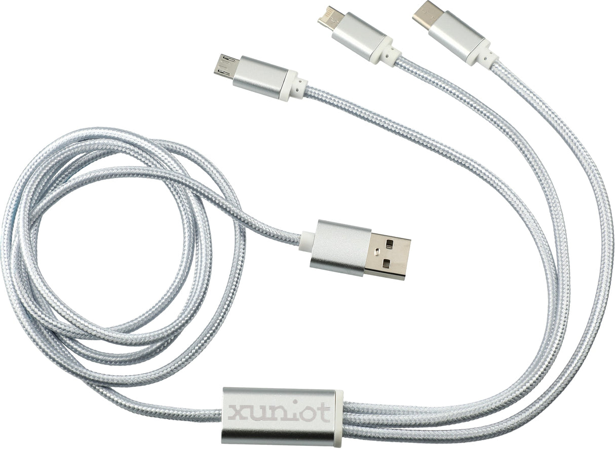 000285 Realm 3-in-1 Long Charging Cable
