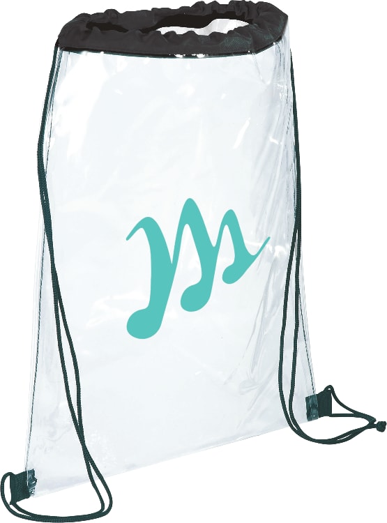 Rally Clear Drawstring Bag