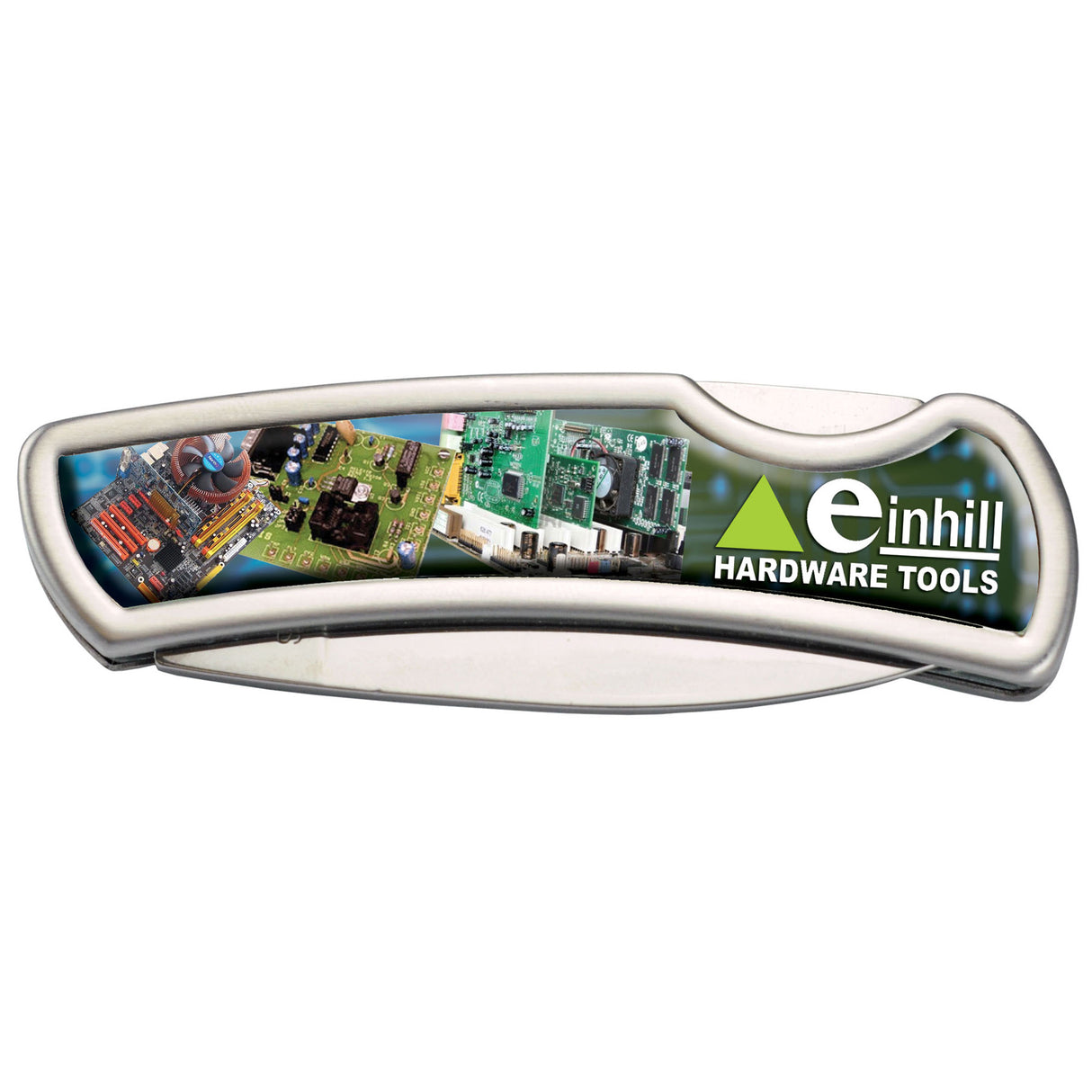 Stainless Steel Lock Knife with Domed Imprint