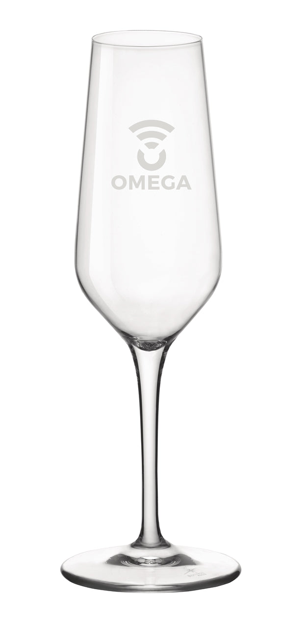 ~ Bormioli Rocco Electra Champagne 7.75oz stemmed crystal flute - Bulk Packaging/Pallet