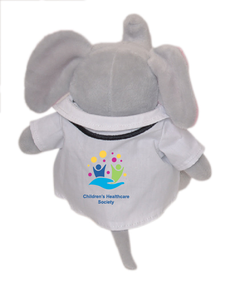 6" Mini Me Eleanor Elephant w/Doctor Coat