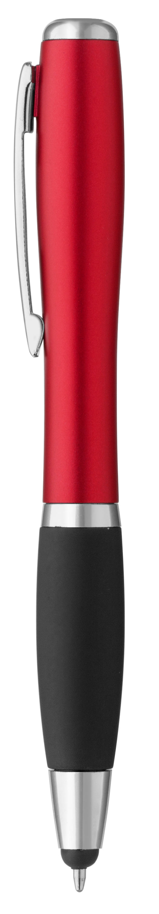 Curvaceous Stylus Ballpoint With Light Pen