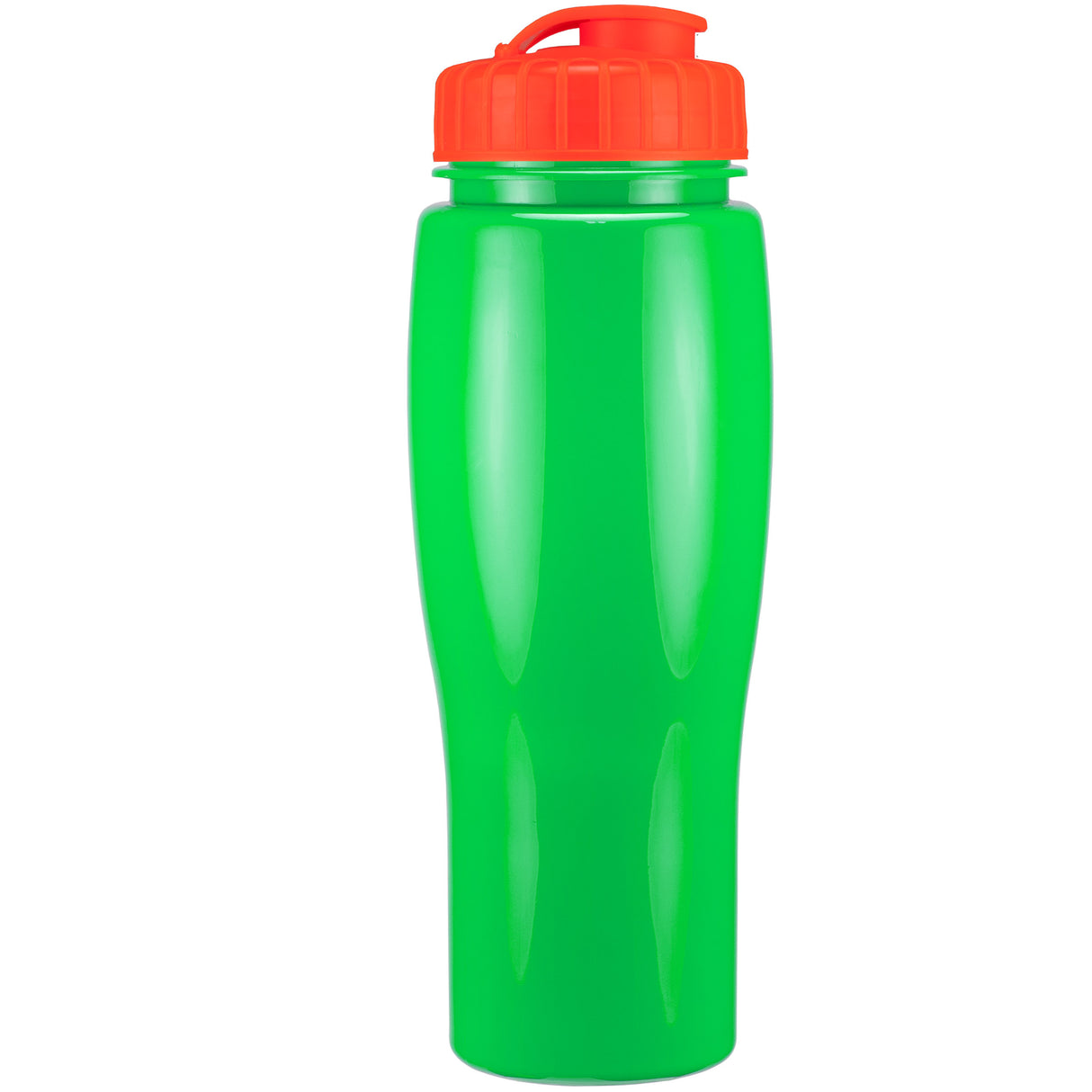 24 Oz. Contour Bottle w/ Flip Top Lid - Solid Colors