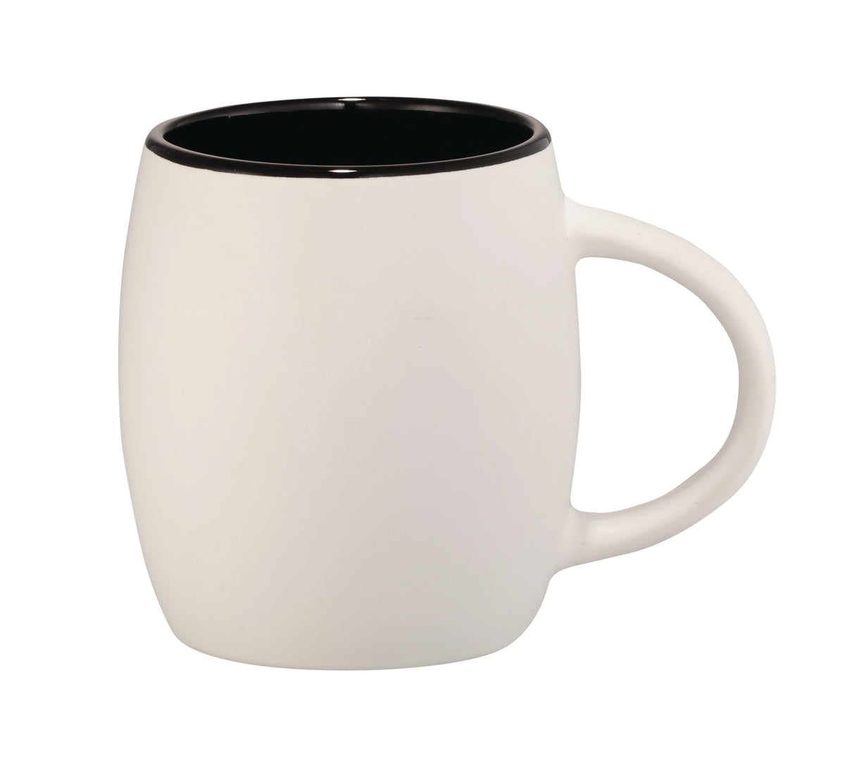 15 Oz. Hearth Ceramic Mug w/Wood Lid Coaster