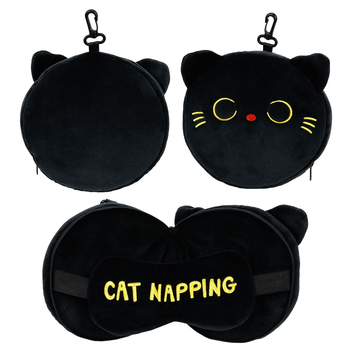 Comfort Pals™ Cat 2-in-1 Pillow Sleep Mask