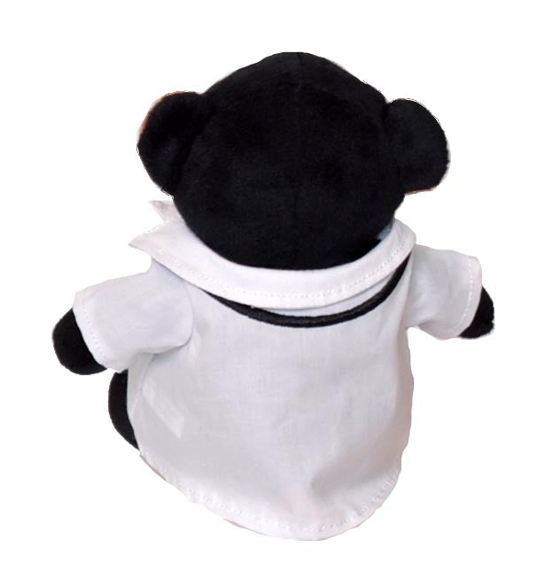 6" Mini Me Beau Bear w/Doctor Coat