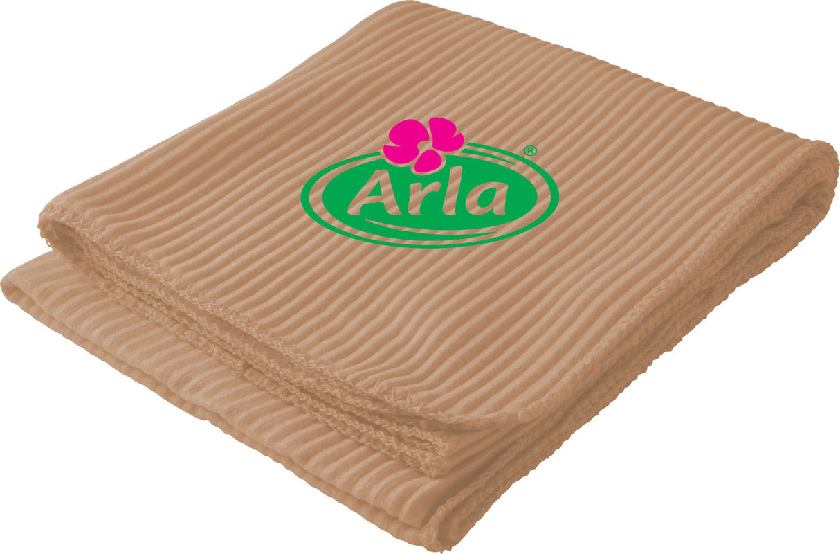 Ribbed Fleece Blanket