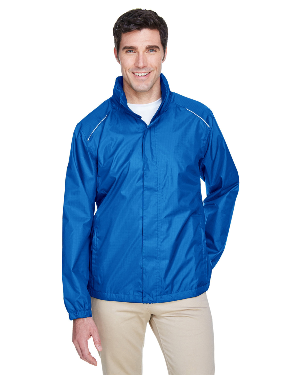 CORE 365 Men's Climate Seam-Sealed Lightweight Variegated Ripstop Jacket