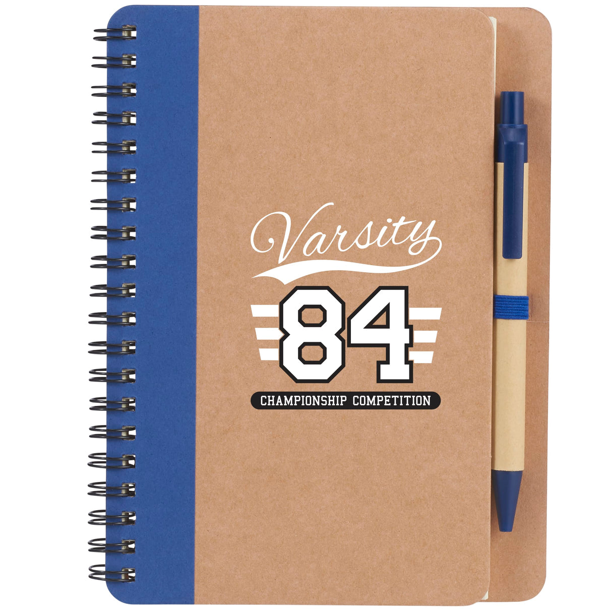 5" x 7" Eco Spiral Notebook with Pen