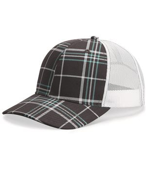 000458 Richardson® Patterned Snapback Trucker Cap