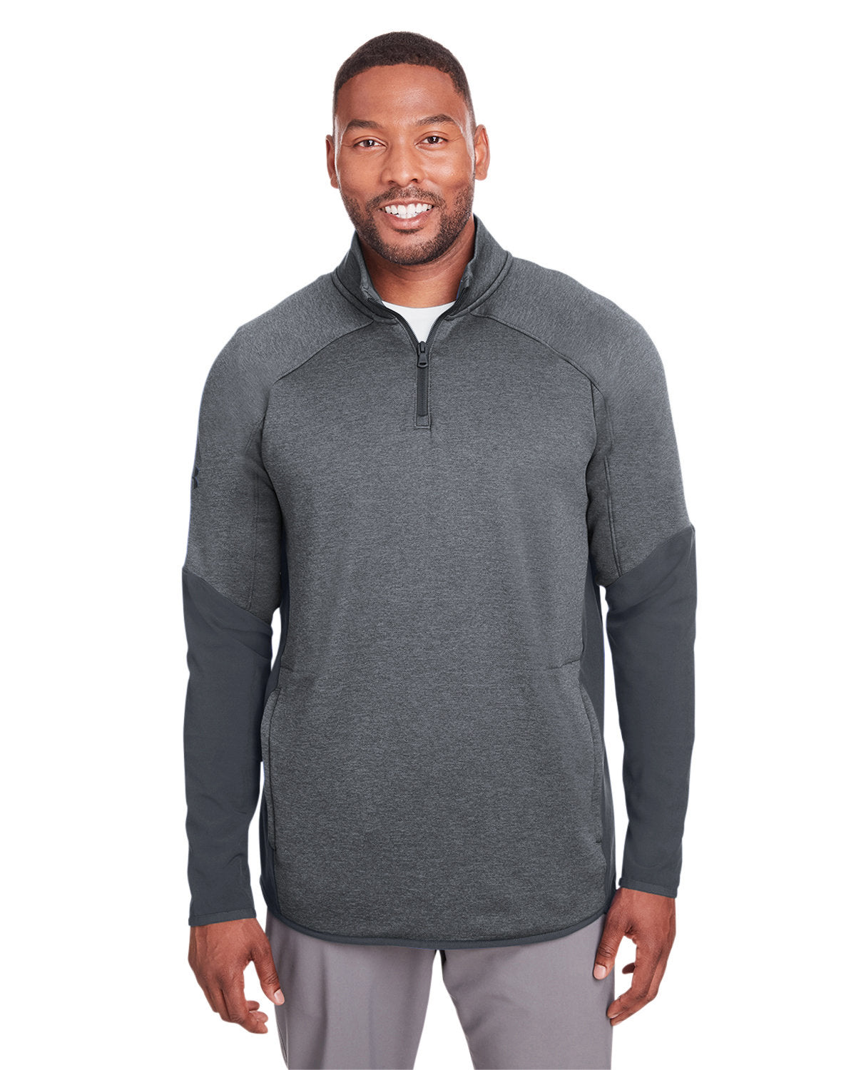 UNDER ARMOUR Mens Qualifier Hybrid Corporate Quarter-Zip