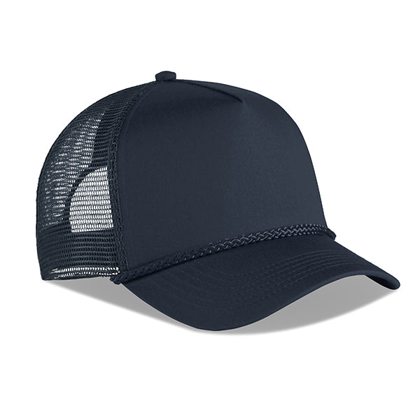 5 Panel Twill Mesh Trucker Cap