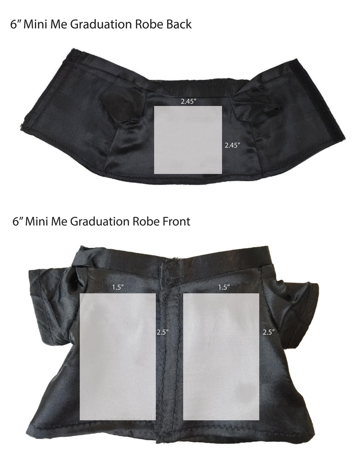 Graduation Plush - 6" Bizzie Beaver w/Gown & Cap