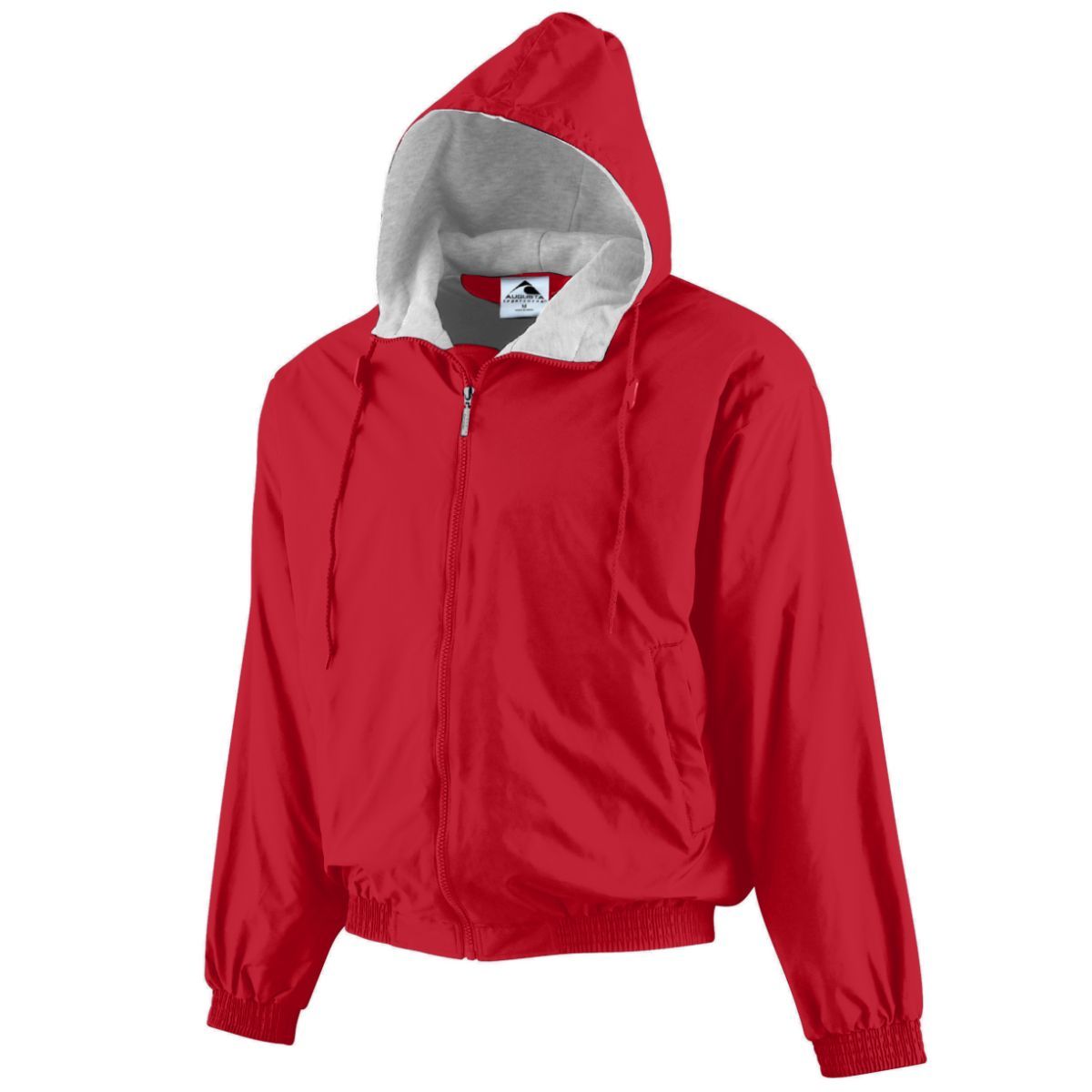 Youth Hooded Taffeta Jacket w/Fleece Lining