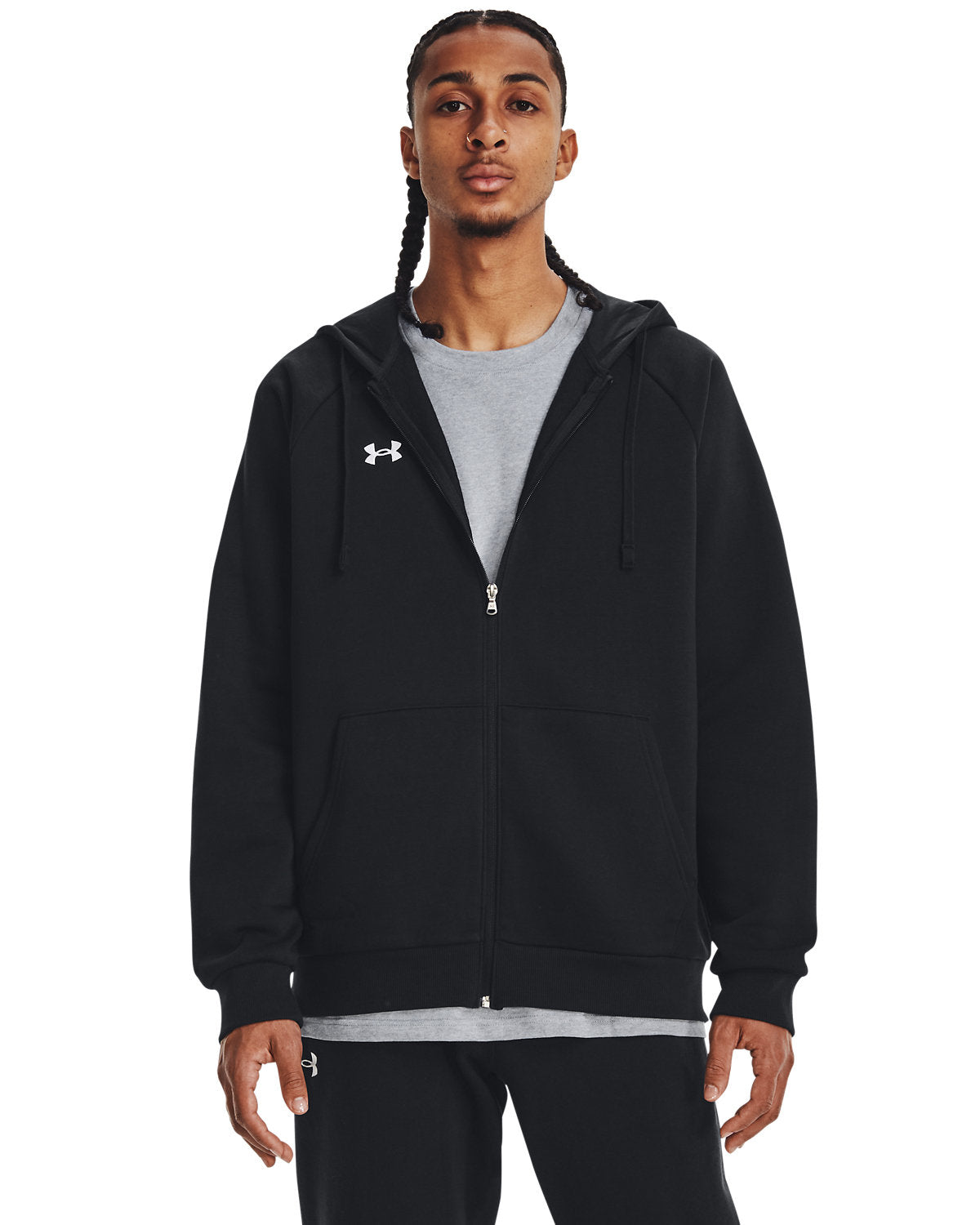 UNDER ARMOUR Men's Rival Fleece Full-Zip