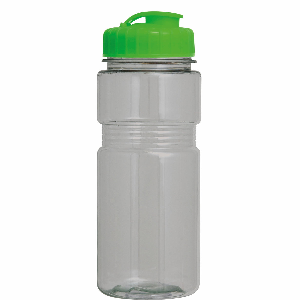 20 Oz. Translucent Recreation Bottle w/ Flip Top Lid