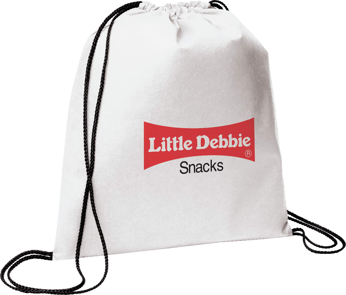 Evergreen Non-Woven Drawstring Bag