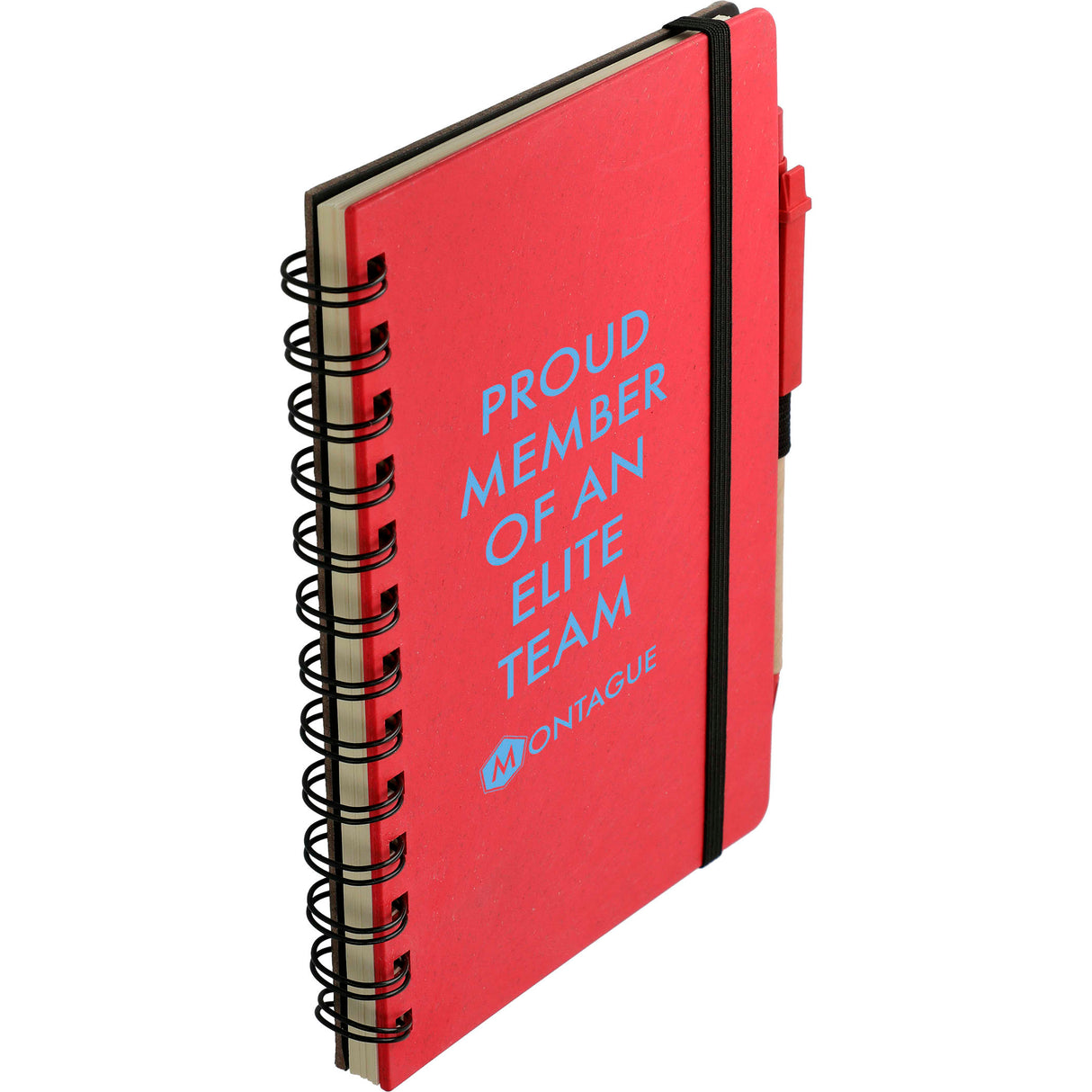 5" x 7" FSC® Mix Wheat Straw Notebook with Pen