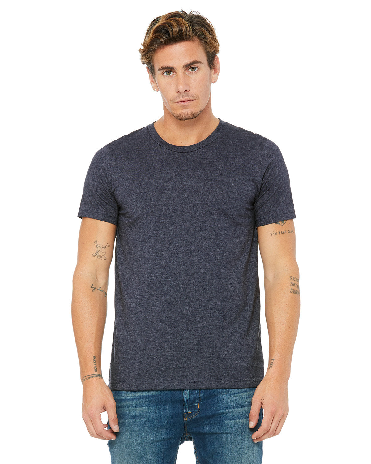 BELLA+CANVAS Unisex Heather CVC T-Shirt
