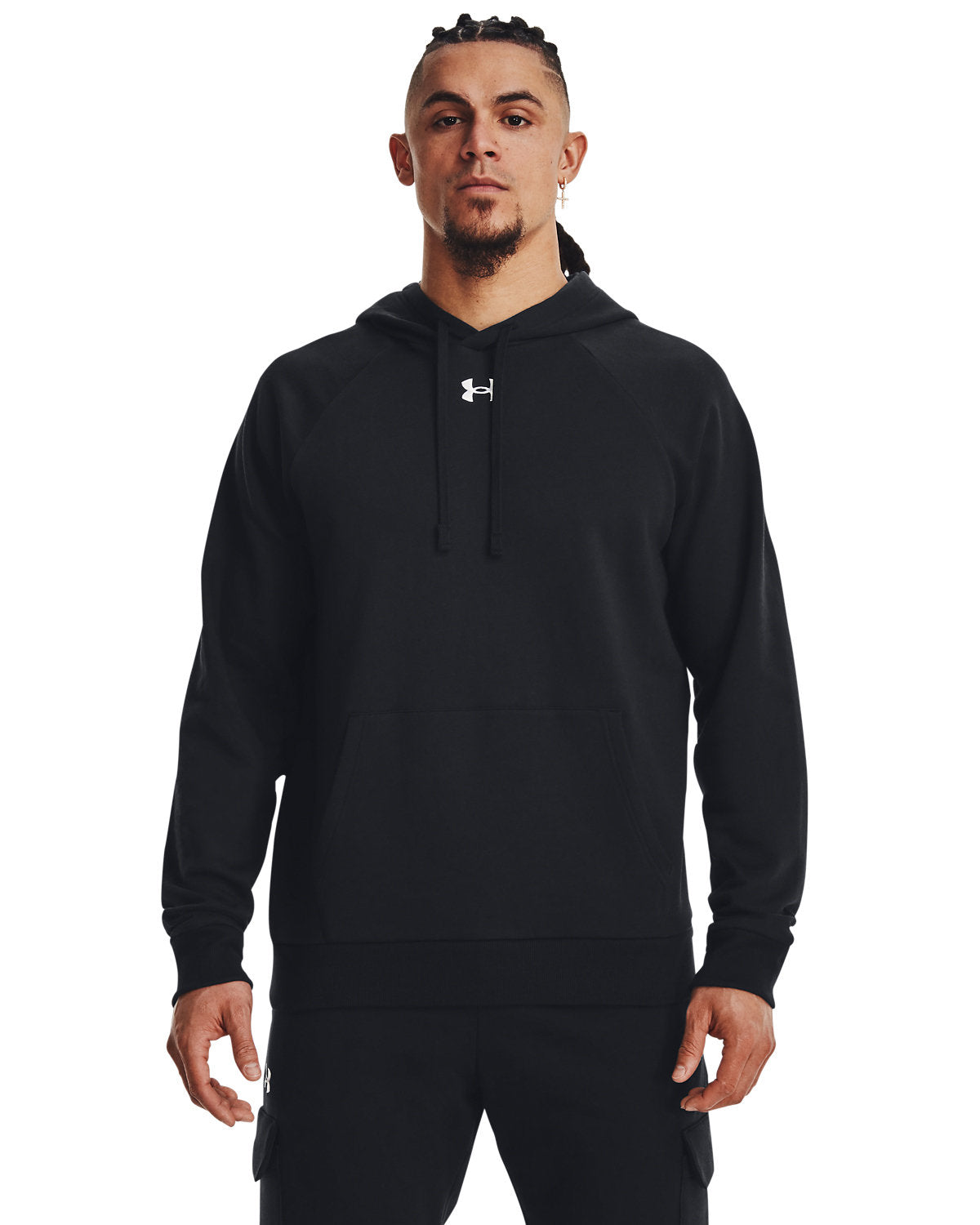 000143 UNDER ARMOUR Men's Rival Fleece Hooded Sweatshirt