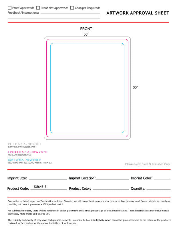 Team Blanket in Plush Sherpa Faux Wool Lined Micro Mink, 50x60, Couch size, Sublimated