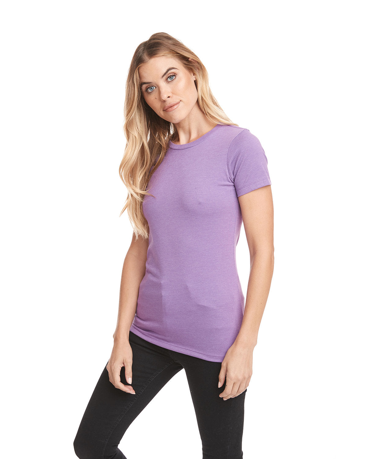 000045 NEXT LEVEL APPAREL Ladies' CVC T-Shirt