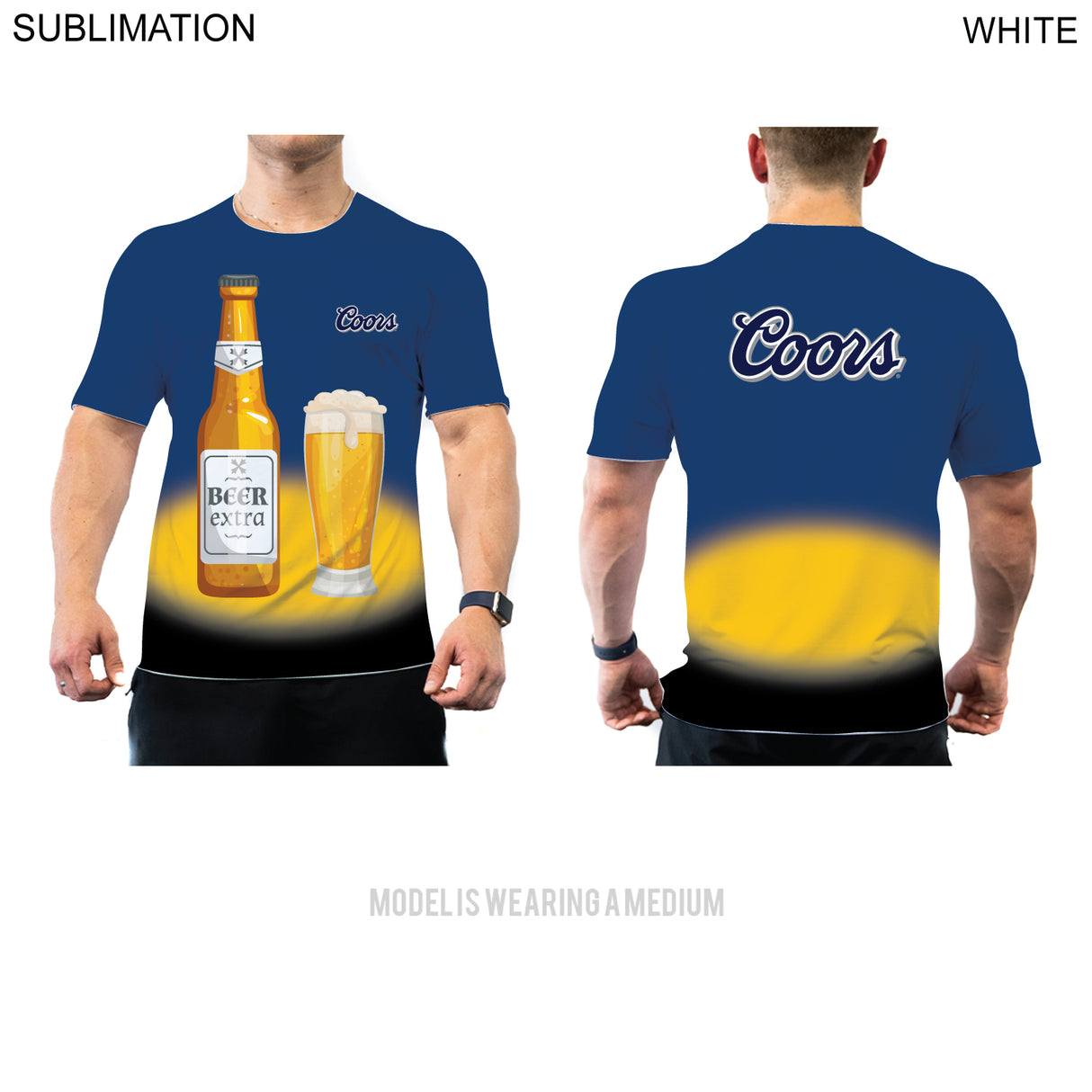 Product Branding T-Shirt, Unisex, Performance Fabric, NO SETUP CHARGE