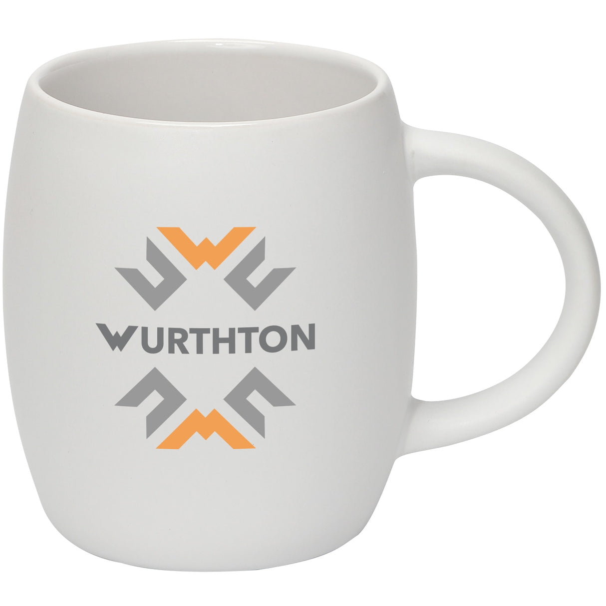 15 Oz. Hearth Ceramic Mug w/Wood Lid Coaster