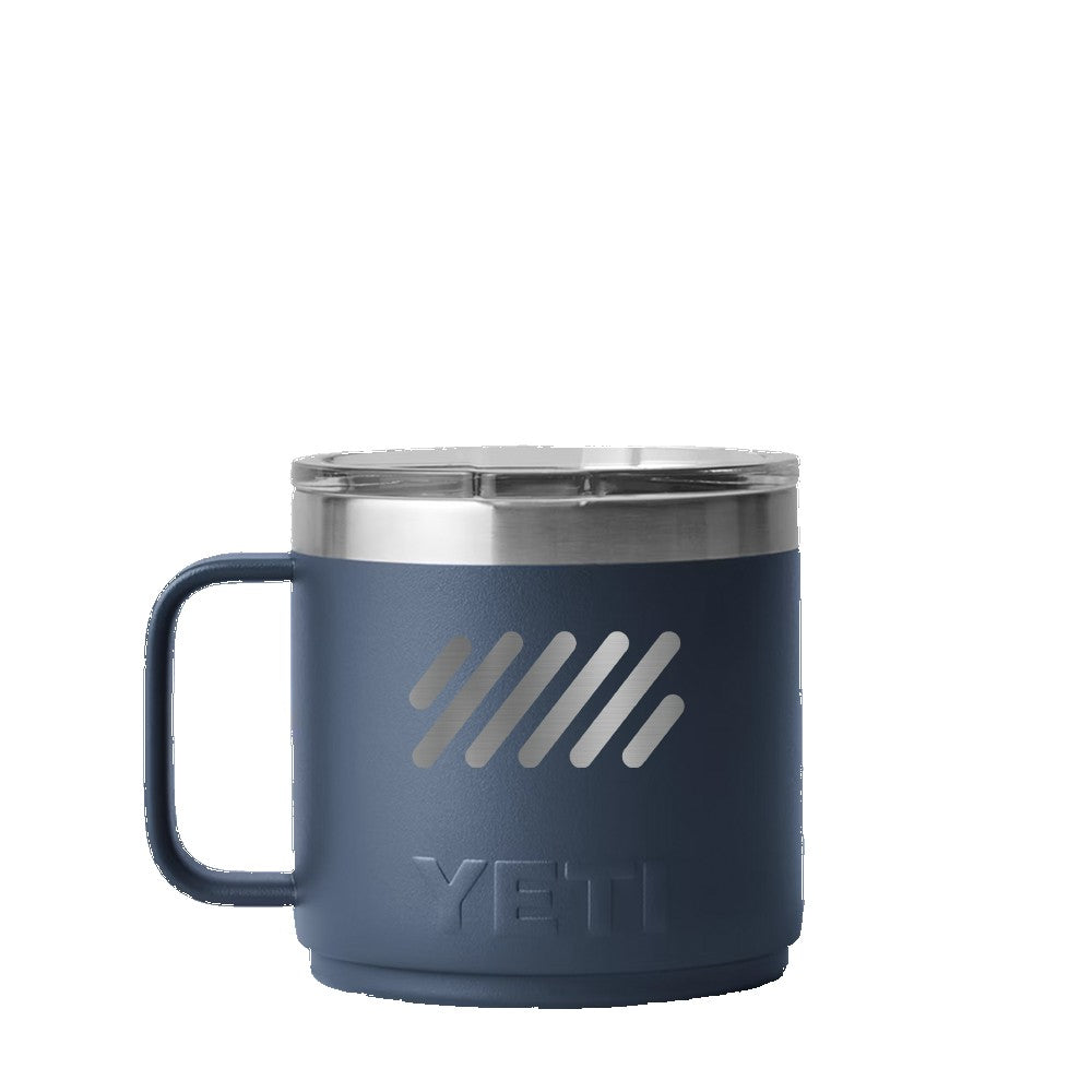 Custom Yeti Rambler 14 Oz (414ml) Stackable Mug W/ MS LID