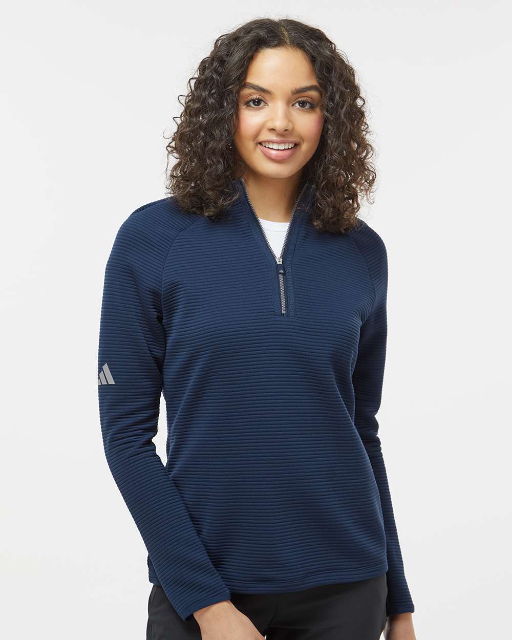 Adidas® Women's Spacer Quarter-Zip Pullover