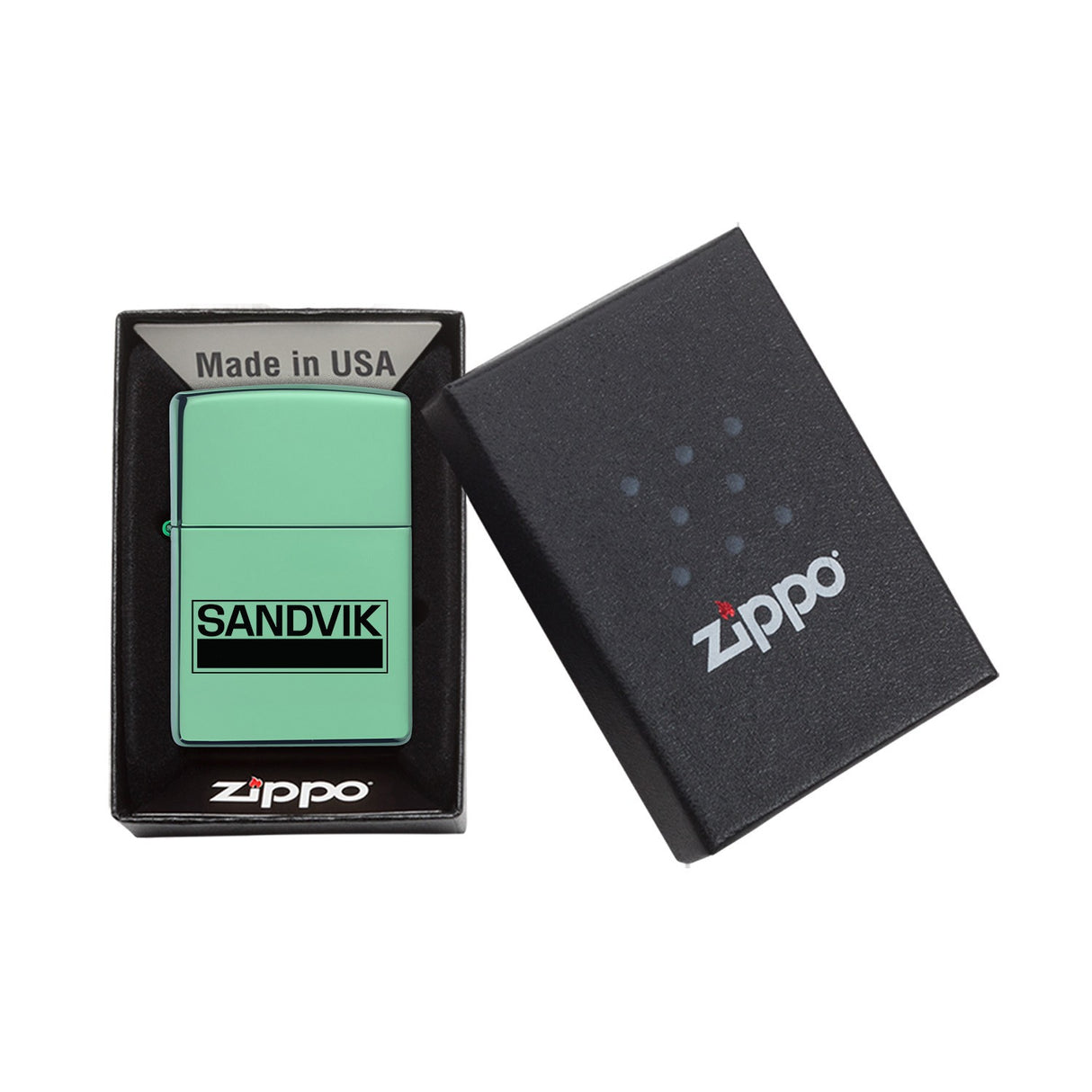 High Polish Green Zippo® Windproof Lighter