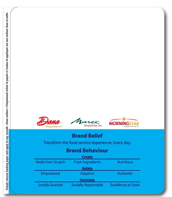 Stick-It Anywhere Gloss Memo Board (9.5"x7")