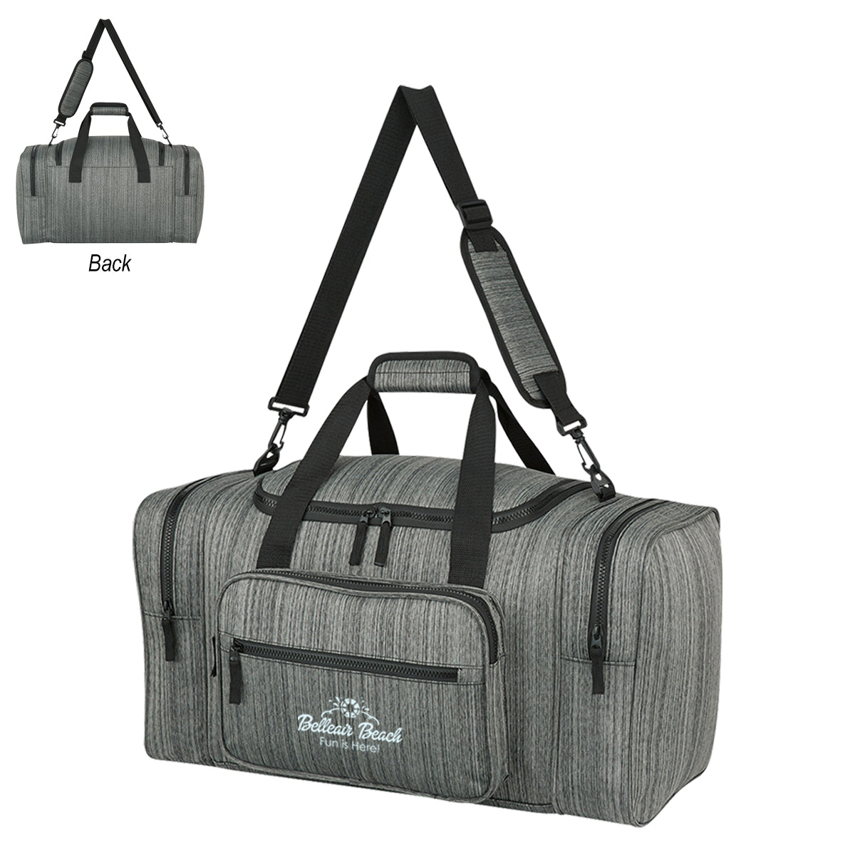 Heathered Duffel Bag