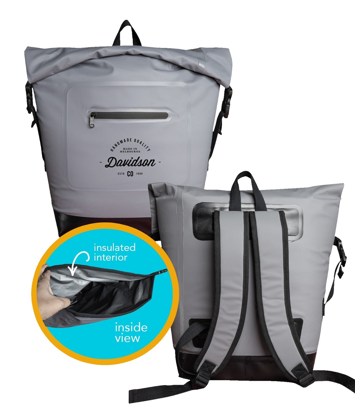 Waterproof Insulated Backpack Cooler