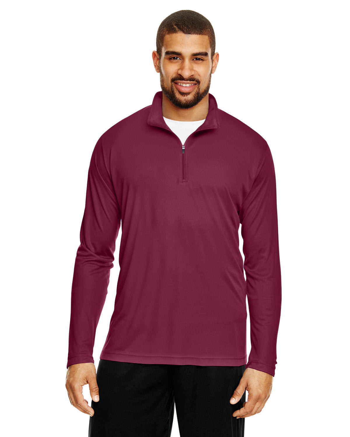 000197 Team 365 Men's Zone Performance Quarter-Zip