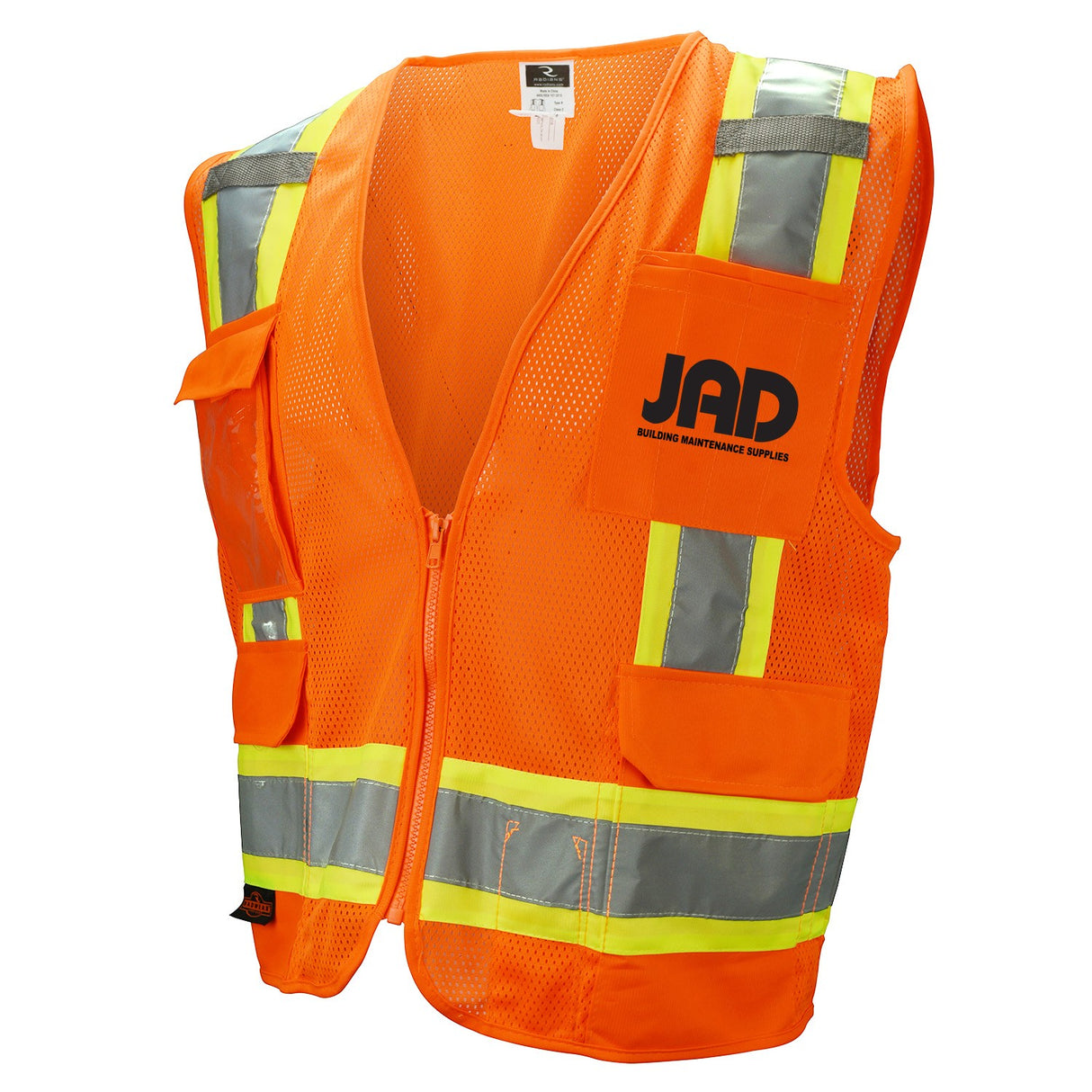 Class 2 Safety Vest With Extra Pockets