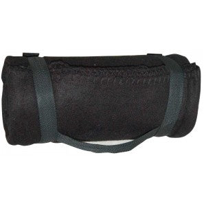 Whipstitch Fleece Blanket w/ Strap