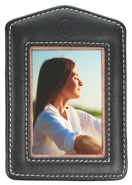 Simuleather Photo Frame Large, black