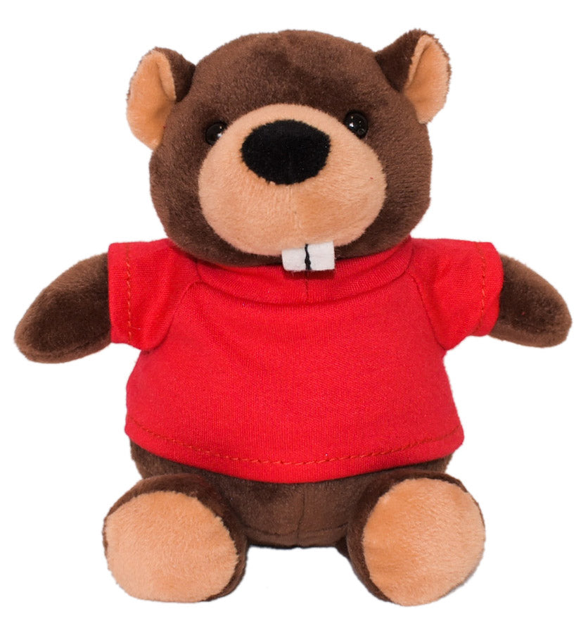 6" Mini Me Bizzie Beaver w/T-Shirt
