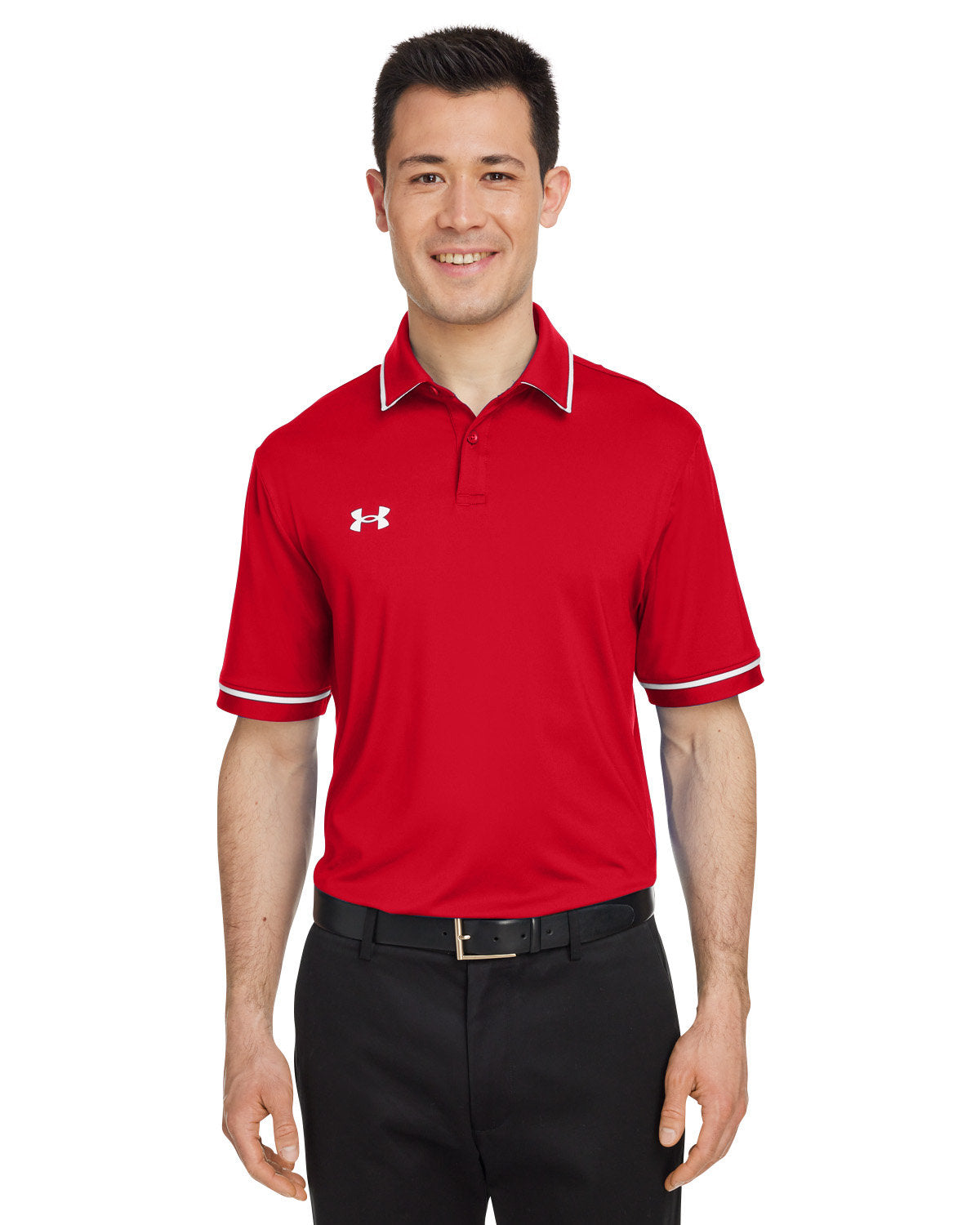 UNDER ARMOUR Men's Tipped Teams Performance Polo