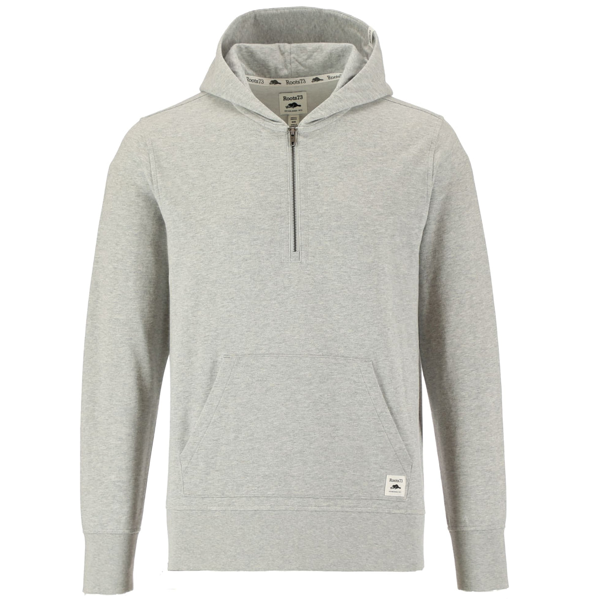 Roots73 CANMORE Eco Quarter Zip Hoody - Unisex