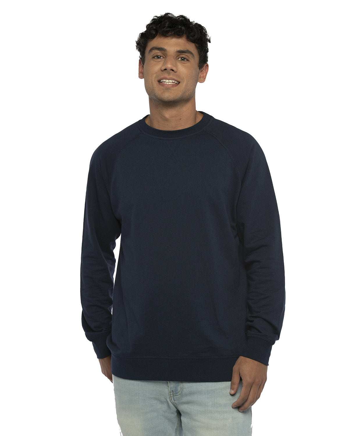 NEXT LEVEL APPAREL Unisex Laguna French Terry Raglan Sweatshirt