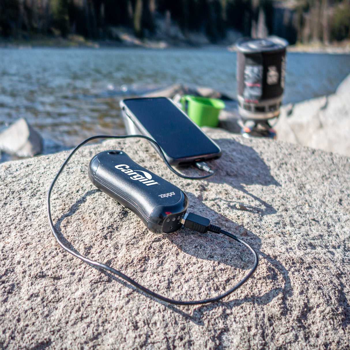 Zippo® HeatBank™ 9-Hour Rechargeable Hand Warmer & Powerbank