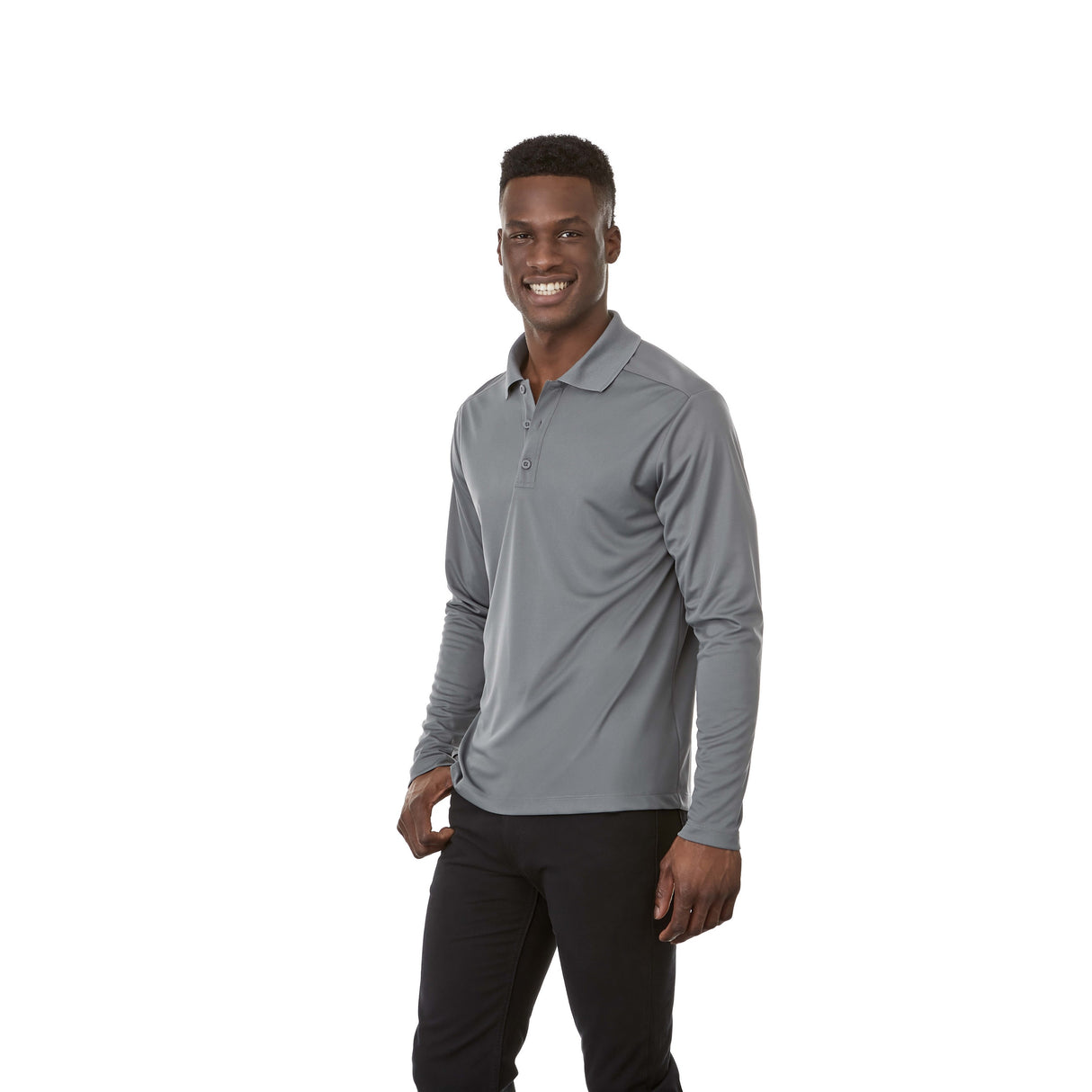 Men's MORI Long Sleeve Polo