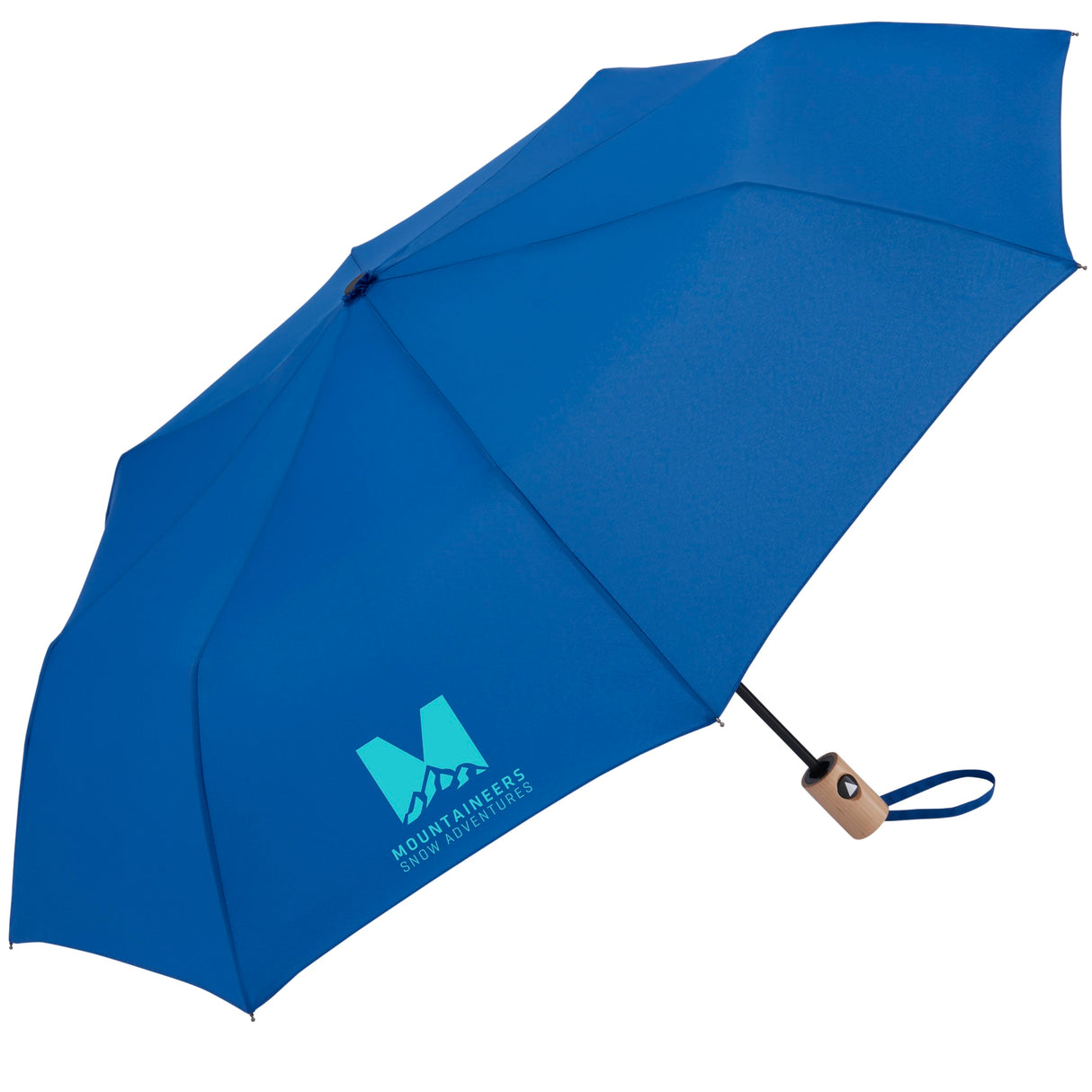 42" Recycled Folding Auto Open Umbrella